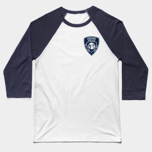 Vegan Police Badge Baseball T-Shirt